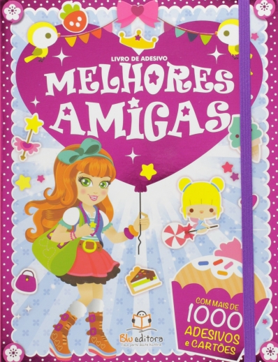 Melhores Amigas: Col. Livro de adesivo
