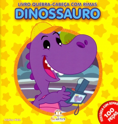 Dinossauro: Livro quebra-cabeça com rimas