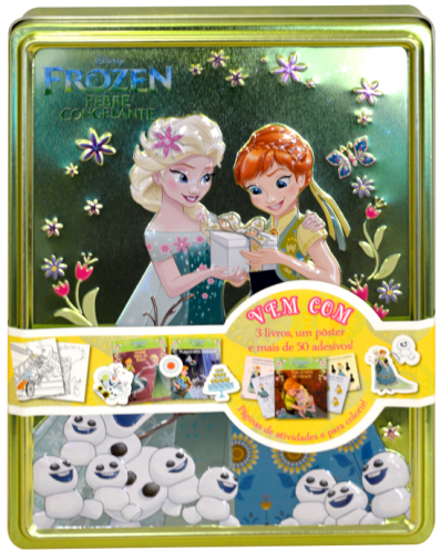 Febre congelante: Col. Latinha feliz - Disney Frozen