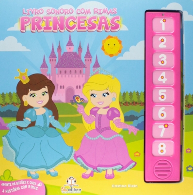 Princesas: Livro sonoro com rimas
