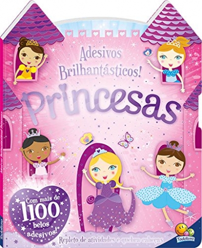 Princesas: Col. Adesivos brilhantásticos!