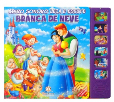 Branca de Neve: Livro sonoro leia e escute