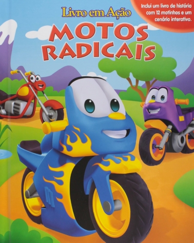 Motos radicais: Col. Livro em ação