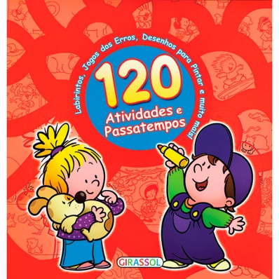 120 atividades e passatempos: Vermelho