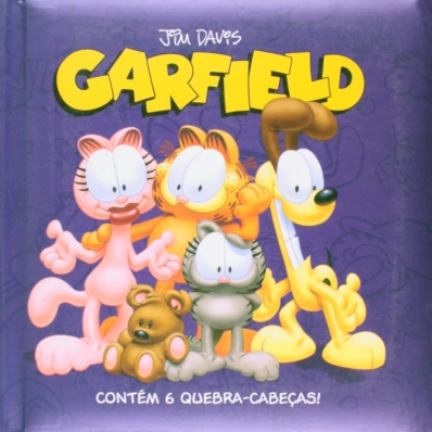 Garfield - Contém 6 quebra-cabeças