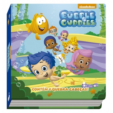 Bubble Guppies: Contém 6 quebra-cabeças
