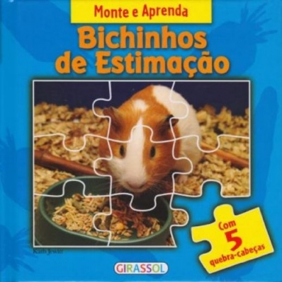 Bichinhos de estimação - Col. Monte e aprenda com 5 quebra-cabeças