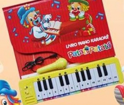 Patati Patatá: Livro piano karaokê