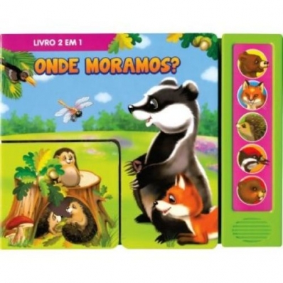 Onde moramos?: Col. Livro 2 em 1