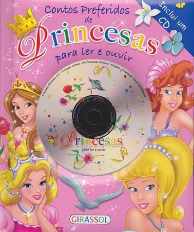 Contos preferidos de princesas c/ CD