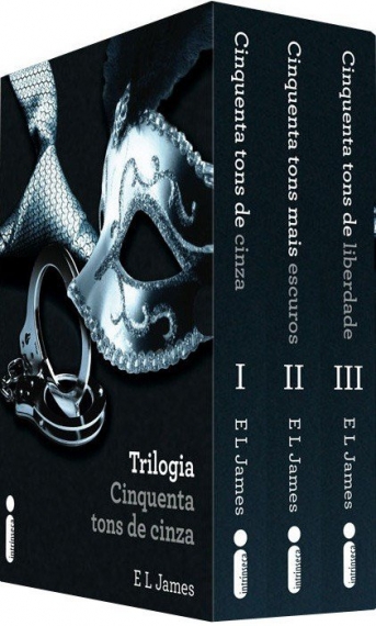 Cinquenta tons de cinza: Trilogia - Box c/ 3 livros