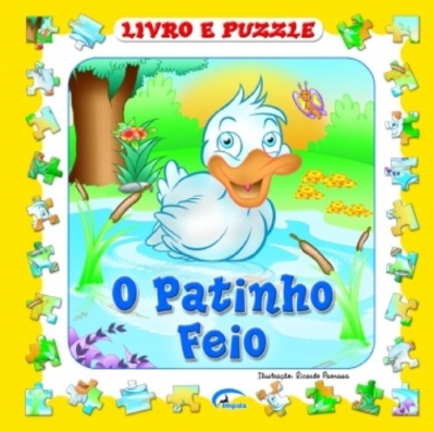 O Patinho Feio: Livro e puzzle