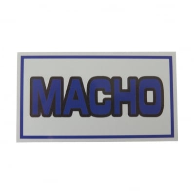 PLACA DE IDENTIFICAÇÃO PVC - MACHO