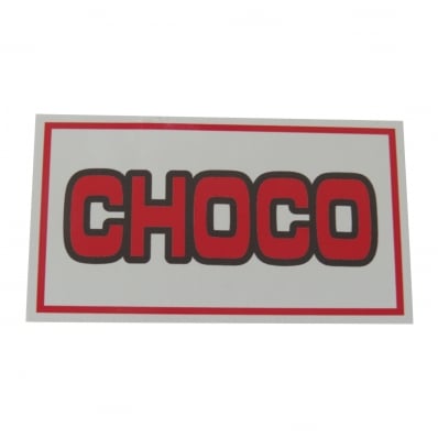 PLACA DE IDENTIFICAÇÃO PVC - CHOCO