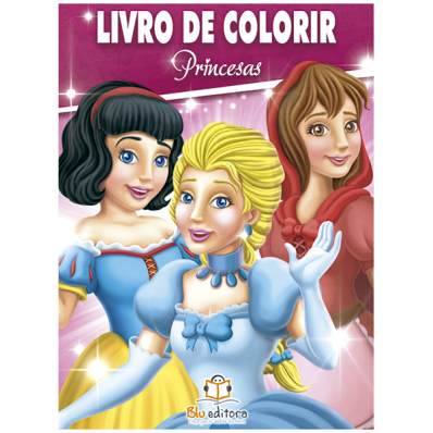 Princesas: Col. Livro de Colorir c/ 80 páginas