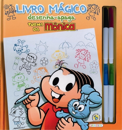Turma da Mônica: Livro mágico - Col. Desenha-apaga