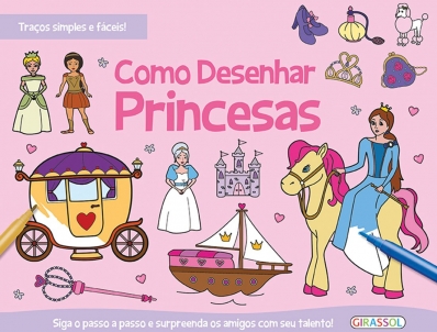 Princesas: Col. Como desenhar