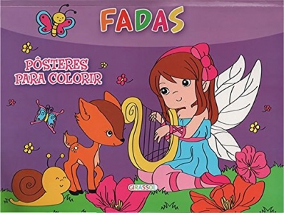 Fadas: Pôsteres para colorir