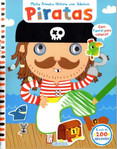Piratas: Minha primeira história com adesivos
