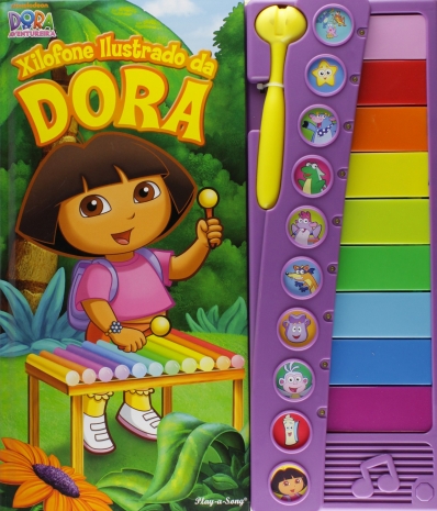 Dora a aventureira: Xilofone ilustrado da Dora