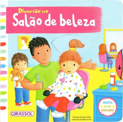 Diversão no salão de beleza