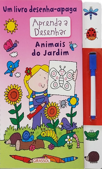 Animais do Jardim: Col. Aprenda a desenhar
