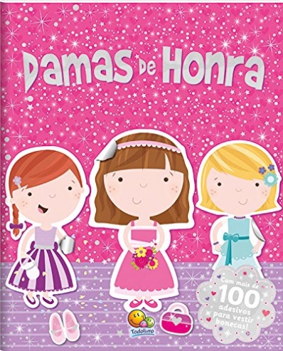 Damas de honra: Col. Mundo mágico com adesivos