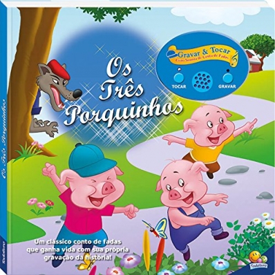 Os três porquinhos: Col. Gravar e tocar!