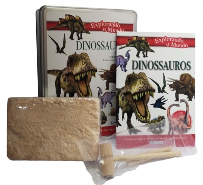 Lata - Explorando o Mundo: Dinossauros