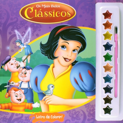 Os mais belos clássicos - Livro com aquarela
