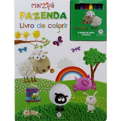 Fazenda: Livro de colorir - Col. Marzipã