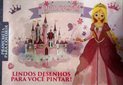 Princesas: Prancheta para colorir - Lindos desenhos para você pintar!
