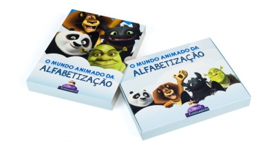 O mundo animado da alfabetização - Kit