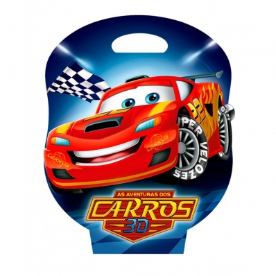 Maleta As aventuras dos carros 3D