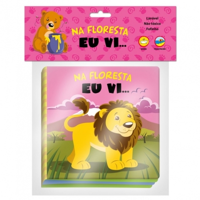 Na floresta eu vi - Livro de banho
