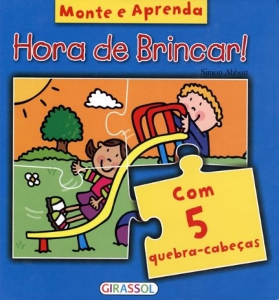 Hora de brincar - Col. Monte e aprenda com 5 quebra-cabeças