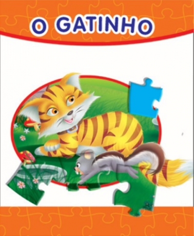 O gatinho - Livro quebra-cabeça