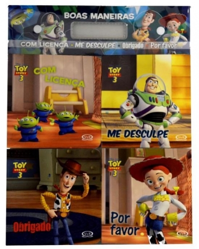 Kit boas maneiras - Toy Story