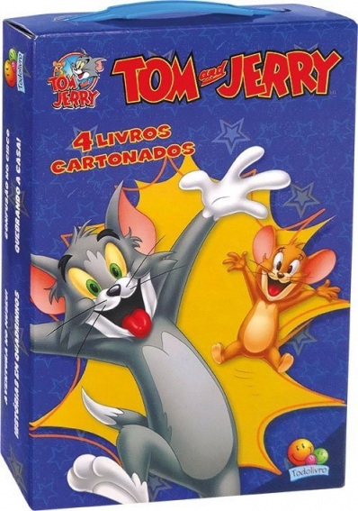 Tom and Jerry - Col. Minha maletinha de licenciados c/ 4 livros