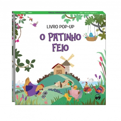 O patinho feio - Livro pop-up fábulas