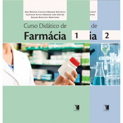 Curso didático de farmácia - 2 Volumes
