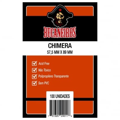 SLEEVES BUCANEIROS CHIMERA 57,5X89mm C/100