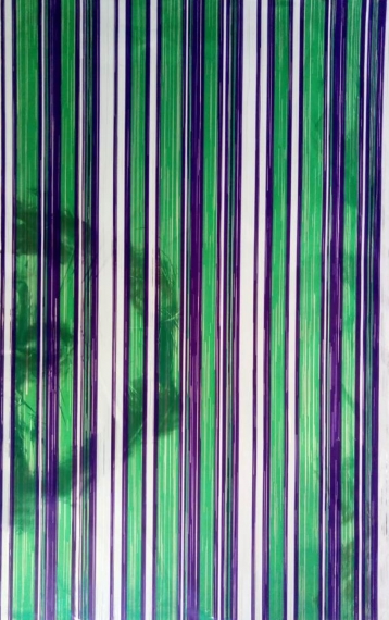 Saco metalizado - new stripes joy: 35x55 c/ 50 un