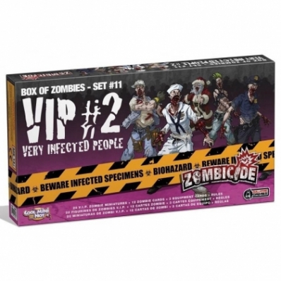 ZOMBICIDE BOX ZOMBIES VIP #2 VERY INFECTED PEOPLE