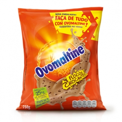 OVOMALTINE FLOCOS EXTRA-CROCANTE 750G