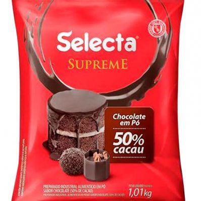 CHOCOLATE EM PÓ SELECTA SUPREME 50 1KG