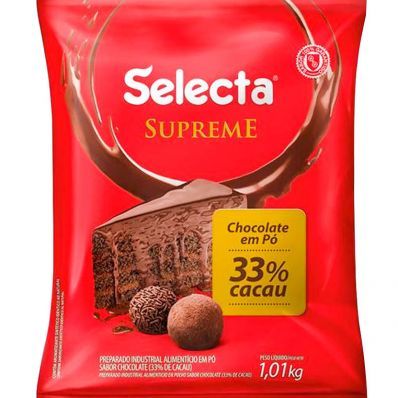 CHOCOLATE EM PÓ SELECTA SUPREME 33 1KG