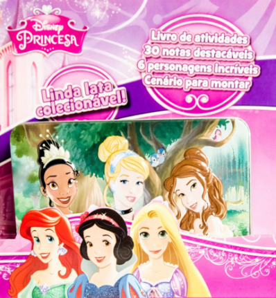 Disney: Princesas - Lata colecionável