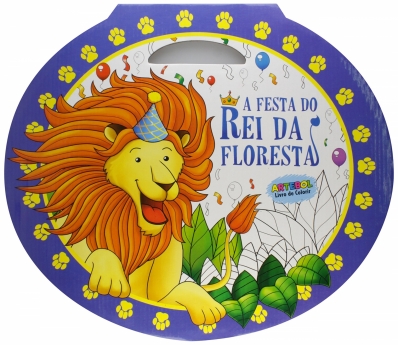 Artebol: Livro de colorir - A festa do rei da floresta