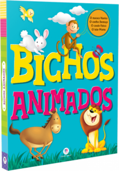 Bichos animados - Box com laço